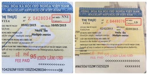Hướng dẫn phân biệt các loại Visa Việt Nam